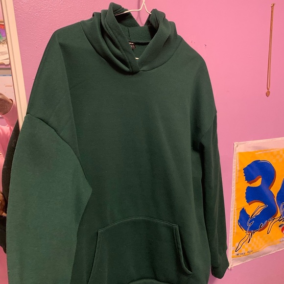 Shein dark green hoodie - Picture 1 of 2